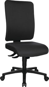 TOPSTAR Bürodrehstuhl mit Synchrontechnik, schwarz, 110 kg, ohne Armlehnen