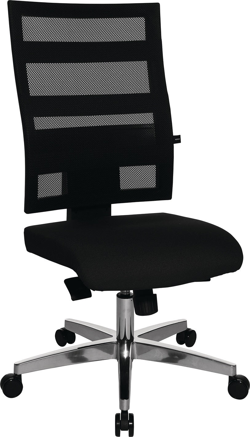 TOPSTAR Bürodrehstuhl Punktsynchron-Technik schwarz/schwarz, 110 kg, höhenverstellbar