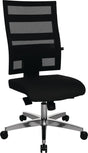 TOPSTAR Bürodrehstuhl Punktsynchron-Technik schwarz/schwarz, 110 kg, höhenverstellbar