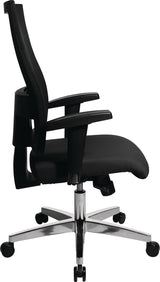 TOPSTAR Bürodrehstuhl Punktsynchron-Technik schwarz/schwarz, 110 kg, höhenverstellbar