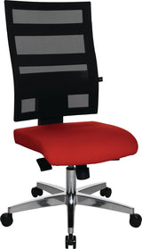 TOPSTAR Bürodrehstuhl Punktsynchron-Technik schwarz/schwarz, 110 kg, höhenverstellbar