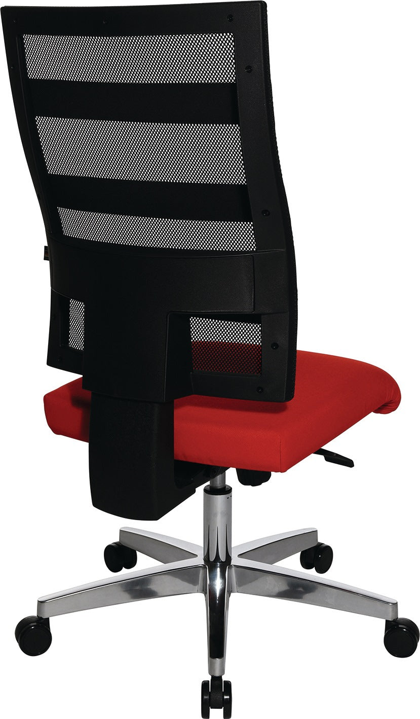 TOPSTAR Bürodrehstuhl Punktsynchron-Technik schwarz/schwarz, 110 kg, höhenverstellbar