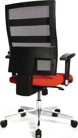 TOPSTAR Bürodrehstuhl Punktsynchron-Technik schwarz/schwarz, 110 kg, höhenverstellbar