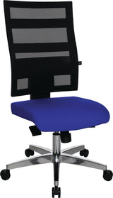 TOPSTAR Bürodrehstuhl Punktsynchron-Technik schwarz/schwarz, 110 kg, höhenverstellbar