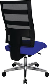 TOPSTAR Bürodrehstuhl Punktsynchron-Technik schwarz/schwarz, 110 kg, höhenverstellbar