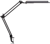 JAKOB MAUL Schreibtischleuchte LED Metall/Kunststoff weiß mit Tischklemme, 380 mm