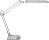 JAKOB MAUL Schreibtischleuchte LED Metall/Kunststoff weiß mit Tischklemme, 380 mm