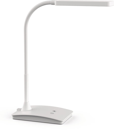 Jakob Maul Schreibtischleuchte Metall/Kunststoff schwarz, max. 375 mm, Standfuß mit LED
