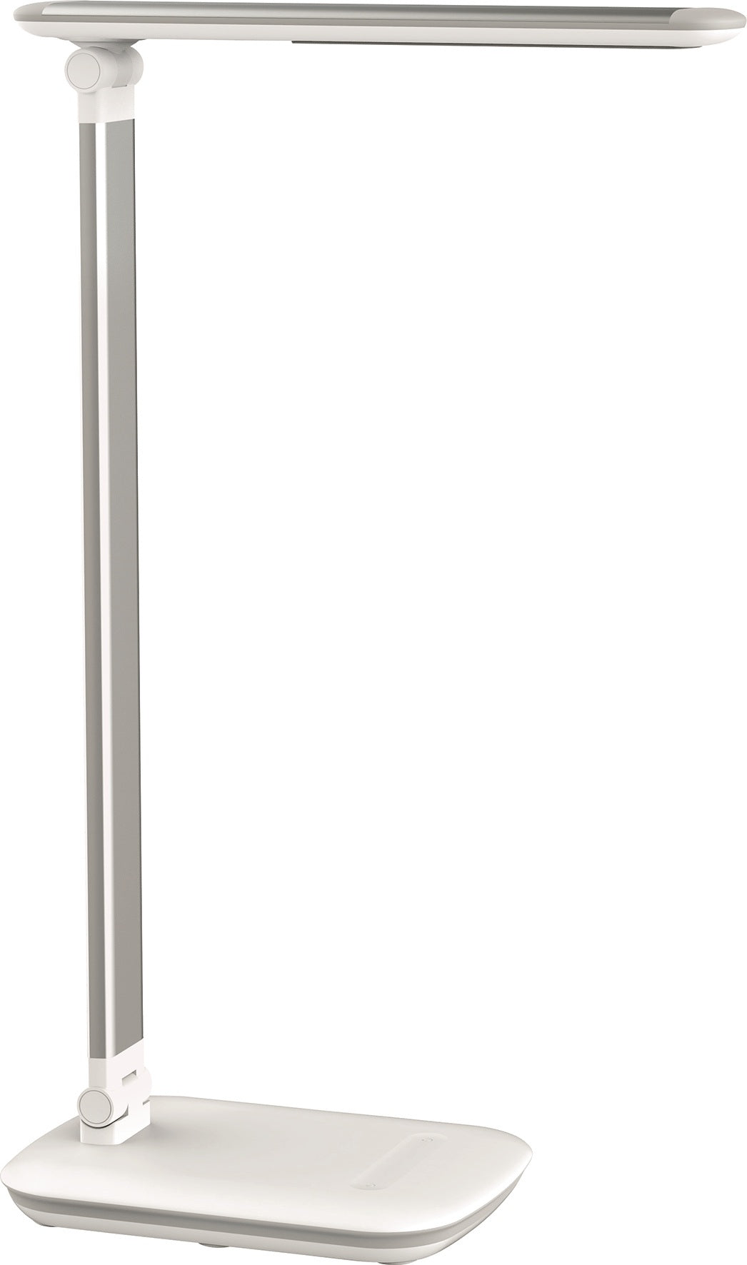 MAUL Schreibtischleuchte LED mit USB-Anschluss, Standfuß, Aluminium/Kunststoff, 425 mm, dimmbar