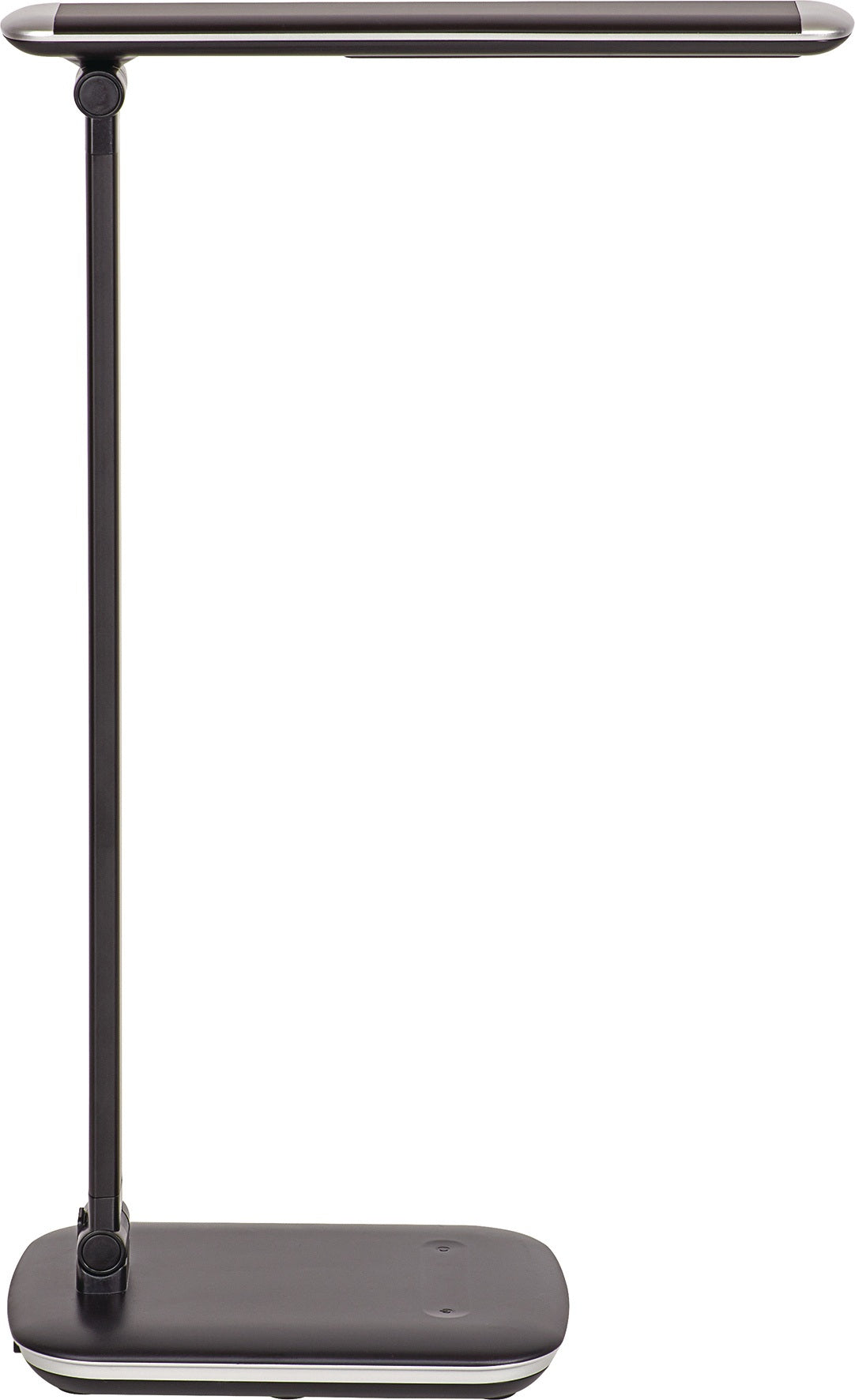 MAUL Schreibtischleuchte LED mit USB-Anschluss, Standfuß, Aluminium/Kunststoff, 425 mm, dimmbar
