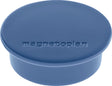 MAGNETOPLAN Magnet Premium Ø 40 mm dunkelblau – 10 Stück, Haftkraft 2,2 kg