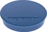 MAGNETOPLAN Magnet Basic Ø 30 mm weiß – 10er-Pack, Ferrit-Vollkern, Haftkraft ca. 0,7 kg