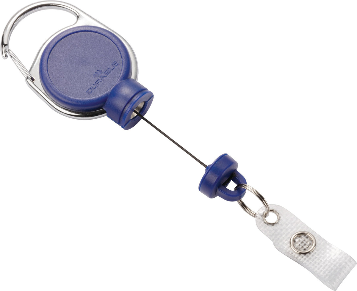 DURABLE Ausweishalter extra stark mit Druckknopfschlaufe, 600 mm Band