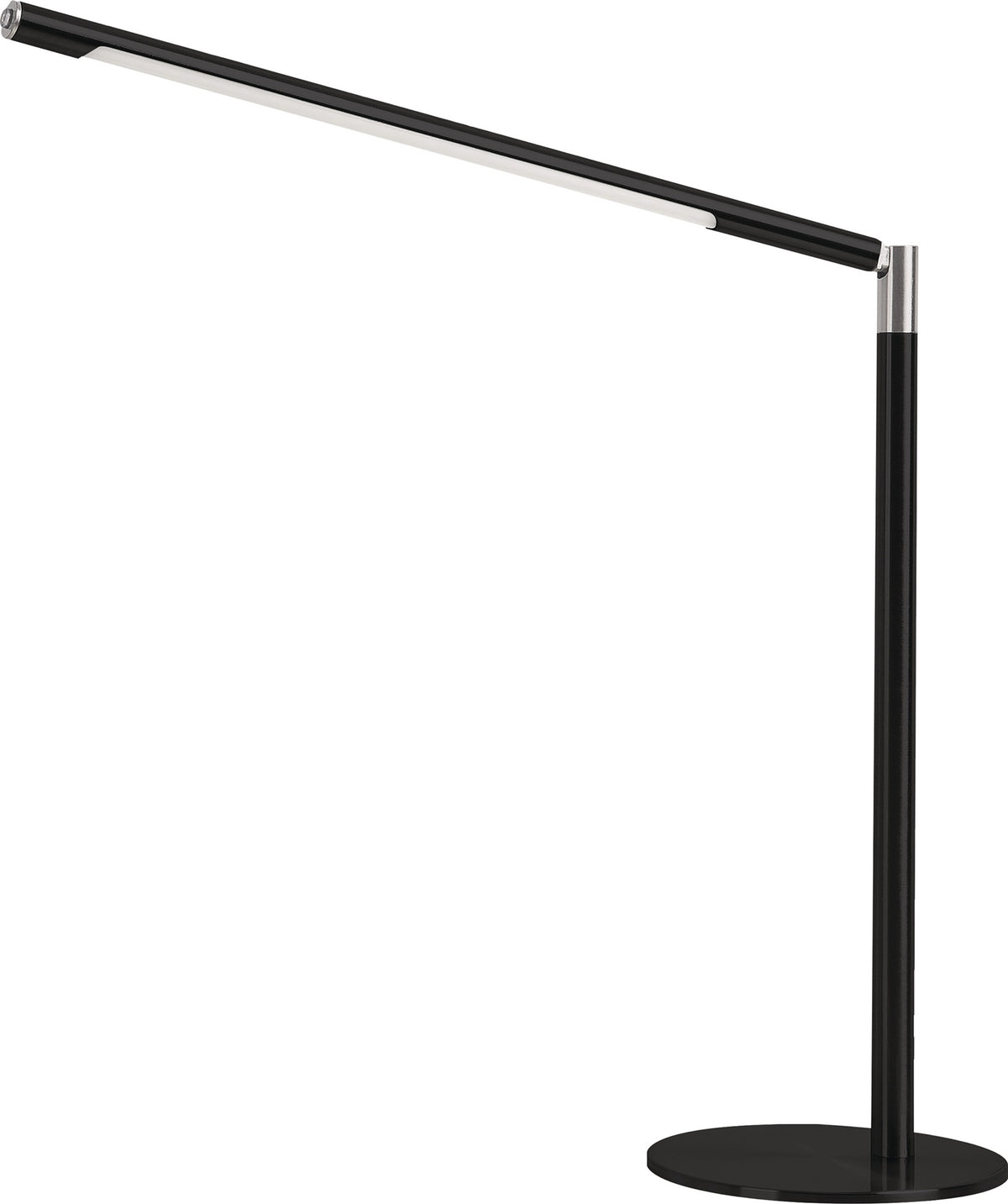 HANSA Schreibtischleuchte Aura schwarz mit LED, Standfuß, dimmbar, 420 mm