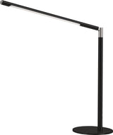HANSA Schreibtischleuchte Aura schwarz mit LED, Standfuß, dimmbar, 420 mm