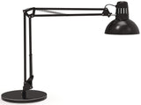 MAUL Schreibtischleuchte LED Metall schwarz H.49cm mit Standfuß und Tischklemme