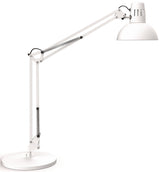 MAUL Schreibtischleuchte LED Metall schwarz H.49cm mit Standfuß und Tischklemme