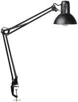 MAUL Schreibtischleuchte LED Metall schwarz H.49cm mit Standfuß und Tischklemme