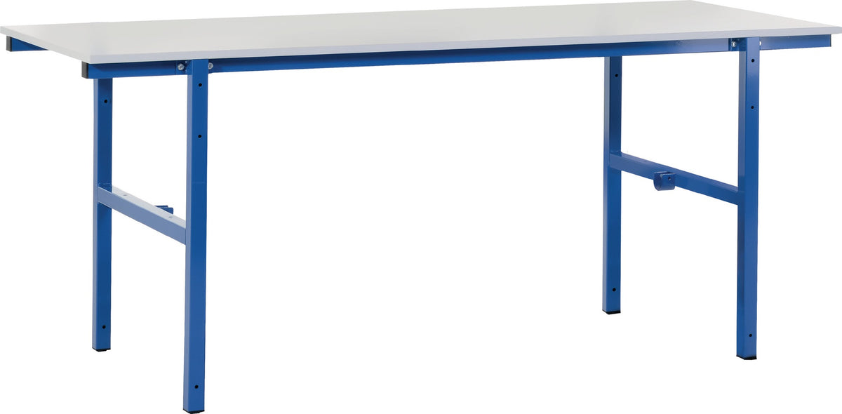 ROCHOLZ Pack- und Arbeitstisch 1600 x 800 mm – Stabile Profi-Arbeitsfläche mit 100 kg Tragkraft