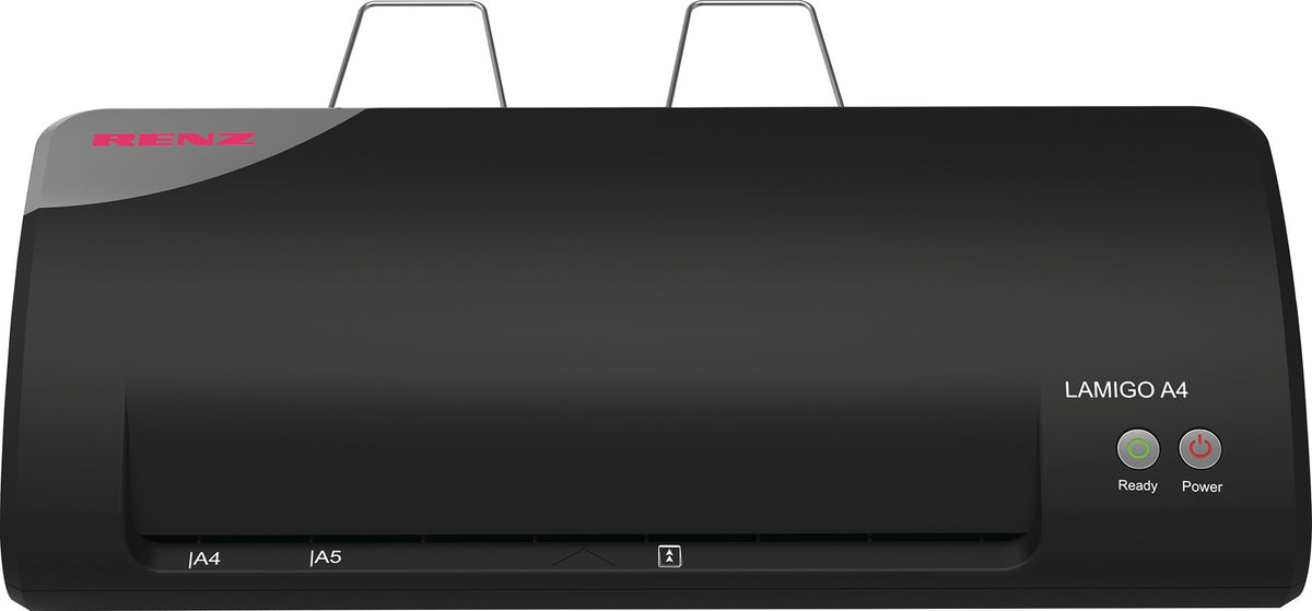 RENZ Laminiergerät DIN A4 – 4 Rollen, 2 von außen beheizt, 450 mm/min