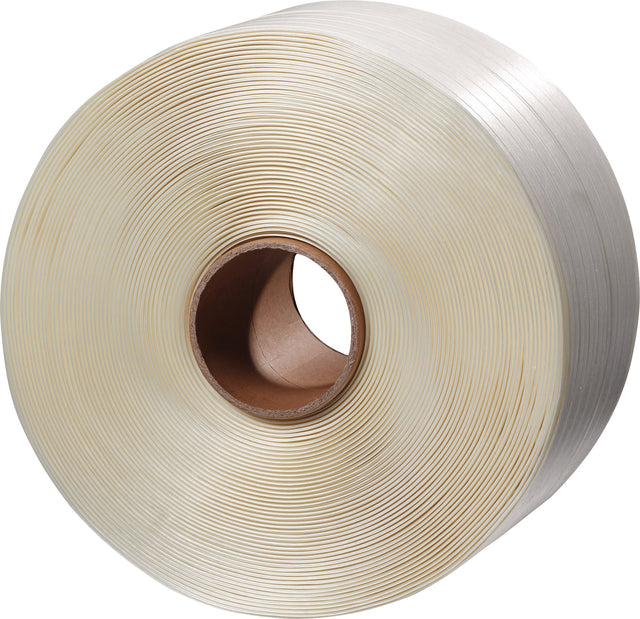 NORDWEST Umreifungsband Fadenstruktur 19 mm x 0,9 mm, 600 m, 2 Rollen