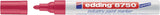EDDING Industrie-Lackmarker 8750 weiß, Strichbreite 2-4 mm, Rundspitze, 10er-Pack