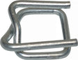 Verschlussklemme 13 mm von Banholzer & Wenz – verzinkter Stahl für Komposit- und Fadenstrukturbänder