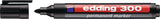 EDDING Permanentmarker 300 Schwarz – Rundspitze 1,5–3 mm, 10er-Pack