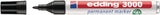 EDDING Permanentmarker 3000 Schwarz – Rundspitze 1,5–3 mm, 10er-Pack