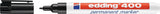 EDDING Permanentmarker 400 Schwarz, 1 mm Rundspitze, 10er-Pack