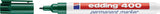 EDDING Permanentmarker 400 Schwarz, 1 mm Rundspitze, 10er-Pack