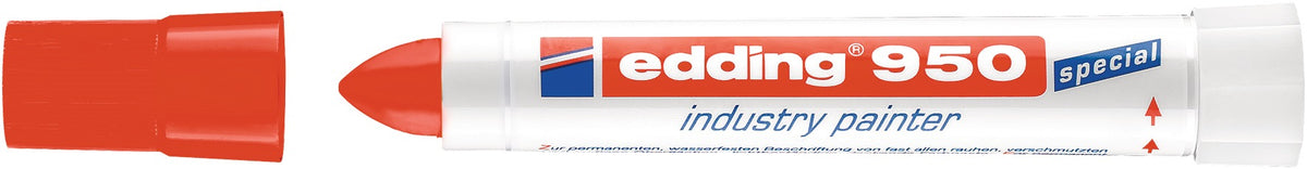 EDDING Industrie-Pastenmarker 950 gelb, 10 mm Rundspitze