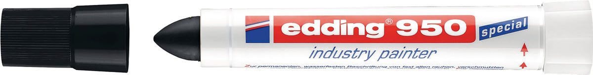 EDDING Industrie-Pastenmarker 950 gelb, 10 mm Rundspitze