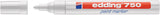 EDDING Lackmarker 750 schwarz, Strichbreite 2-4 mm, Rundspitze, 10er Pack