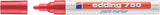 EDDING Lackmarker 750 schwarz, Strichbreite 2-4 mm, Rundspitze, 10er Pack