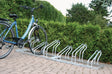 NORDWEST Fahrradbügelparker 1-seitig 90° verzinkt für 2 Radstände – zerlegt