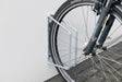WSM Fahrradklemmbügel 90° verzinkt für Wandbefestigung – 1 Radstand, Ø 12 mm