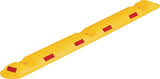TEMKA Leitschwelle 1170x150x50 mm PP gelb mit roten Reflexstreifen inkl. Befestigungsmaterial