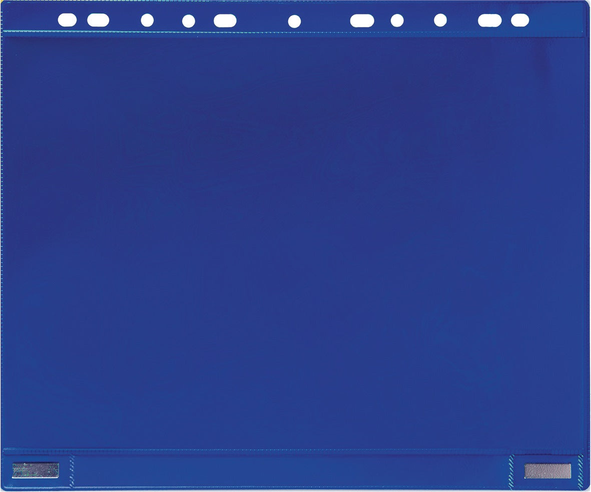 TARIFOLD Magnetische Sichttasche DIN A4, blau, 265x315 mm