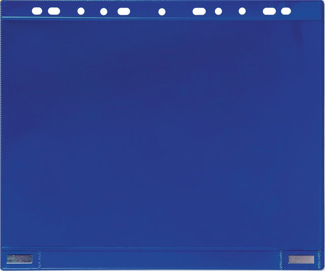 TARIFOLD Magnetische Sichttasche DIN A4, blau, 265x315 mm