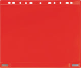 TARIFOLD Magnetische Sichttasche DIN A4, blau, 265x315 mm