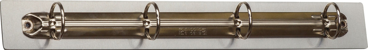 TARIFOLD 4-Ringmechanik Ø 40 mm Aluminium für DIN A5/A4/A3 – Magnetischer Träger