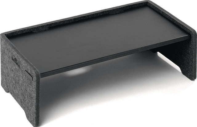 DURABLE Monitorständer höhenverstellbar anthrazit B496xH162mm – ergonomisch für Monitor & Laptop