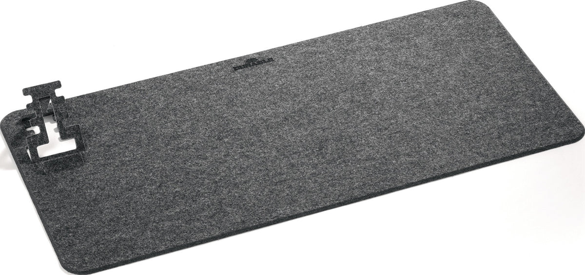 DURABLE Schreibtischunterlage klappbar anthrazit 700x330 mm mit Handyhalter