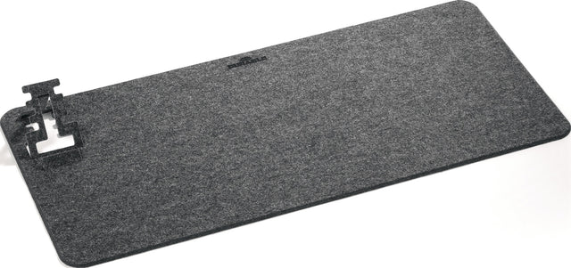 DURABLE Schreibtischunterlage klappbar anthrazit 700x330 mm mit Handyhalter