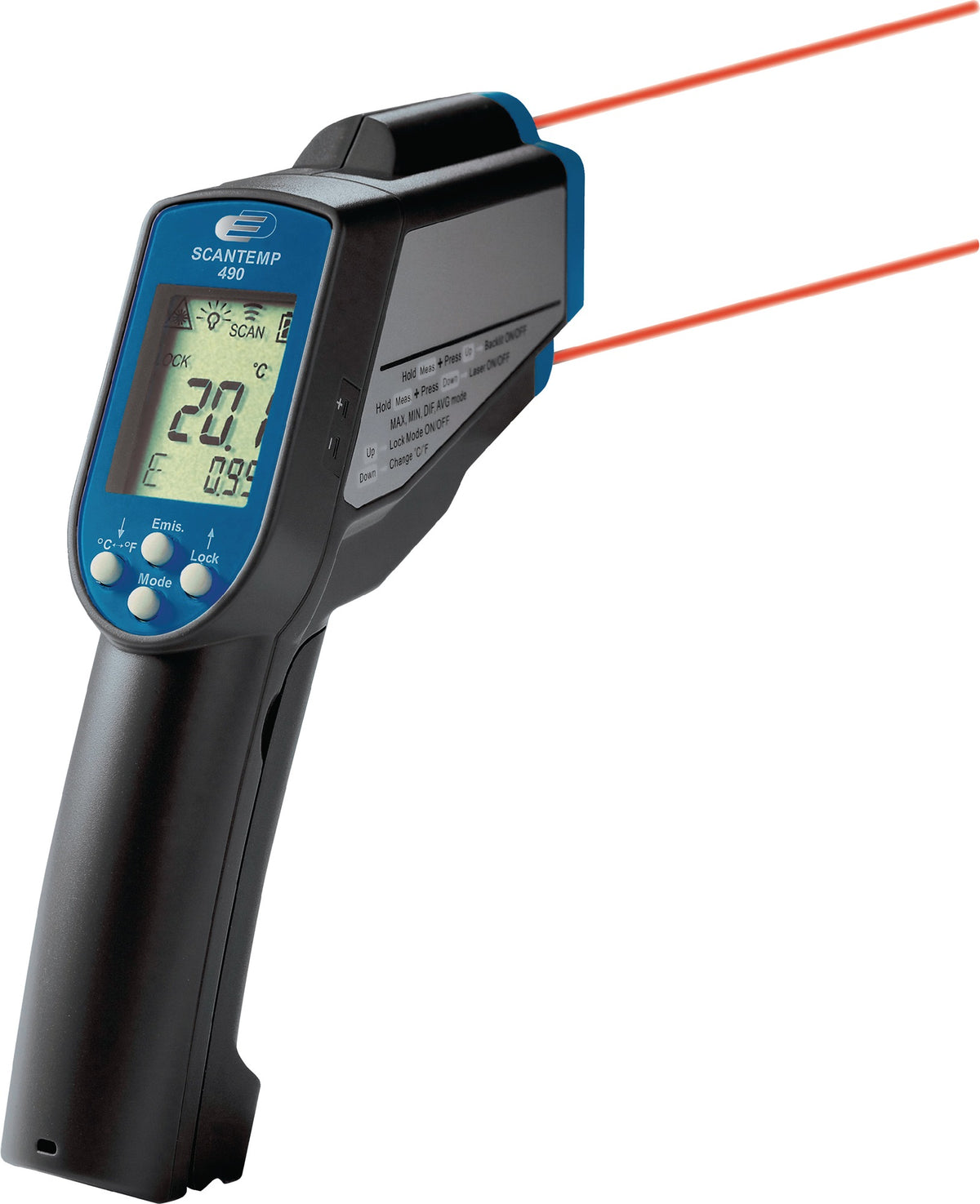 Infrarotthermometer -60 bis +1000 °C TFA – Präzise berührungslose Messung mit Doppellaser