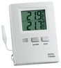 TFA Max.-Min. Thermometer für innen und außen, -50 bis +70 °C, Kunststoff