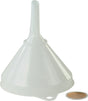 HÜNERSDORFF Trichter 168/17 mm mit Edelstahlsieb, HD-Polyethylen natur, 199 mm hoch