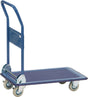 FETRA Plattformwagen Ladefläche 740x480 mm – Stahlblech, Antirutsch, 150 kg, klappbarer Schiebebügel