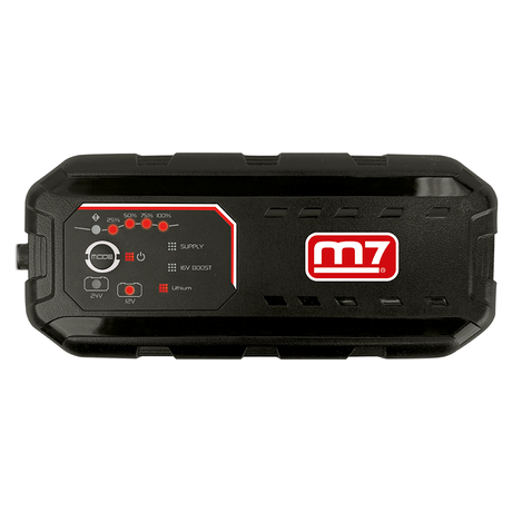M7 Power-Werkzeuge - Automatisches Ladegerät 12/24V 7Ah BC122407